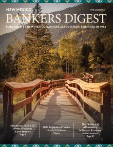 New Mexico Bankers Digest 2026 Issue 3 COVER