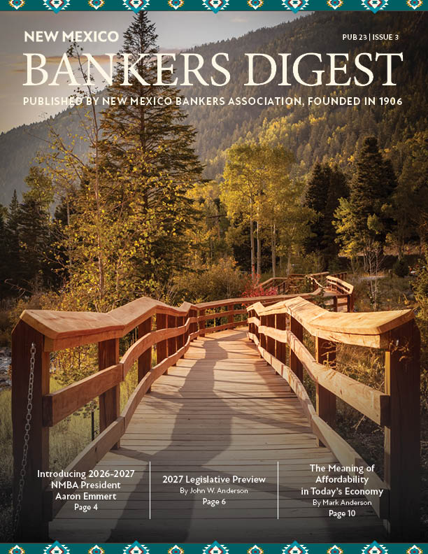 New Mexico Bankers Digest 2026 Issue 3 COVER